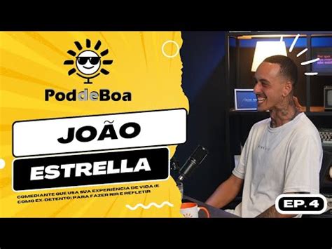 JOÃO ESTRELLA COMEDIANTE REVELAÇÃO DIÁRIO DE UM EX DETENTO