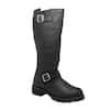 RideTecs Men S Wide 8 Black Full Grain Oiled Leather Biker Boot 1443