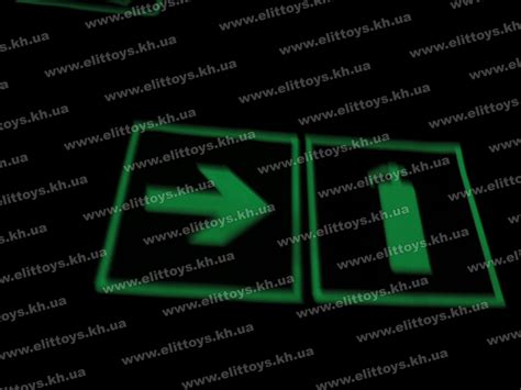 Знаки пожарной безопасности люминесцентные наклейки (арт.А8) | Elitclass