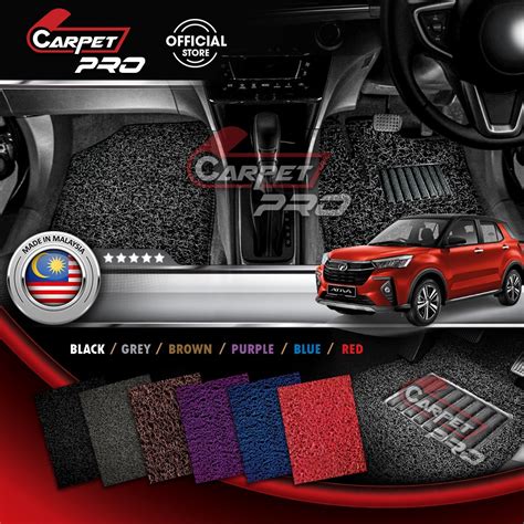 Ready Stock Perodua Ativa 2021 Present Car Mat Coil Carpet Karpet