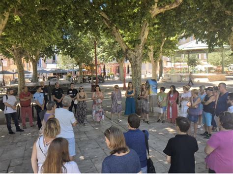 Rassemblement pour le retour à la paix civile Mairie des Arcs sur Argens