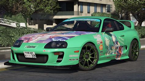 Toyota Supra Jza80 Itasha Livery Gta5