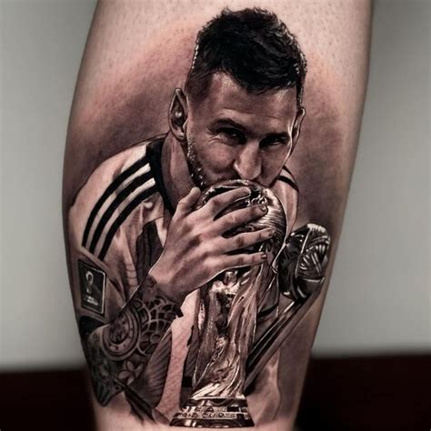 Tatuajes Futboleros En Tatuajes Futboleros Tatuaje De Messi