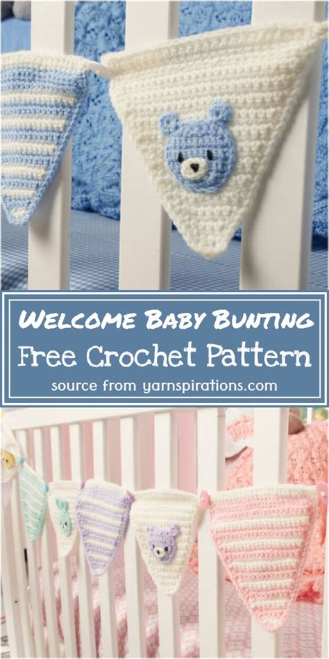 Best Crochet Bunting Patterns - Free Crochet Patterns