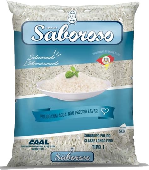 ARROZ SABOROSO 5KG GTIN EAN UPC 7898295150189 Cadastro De Produto