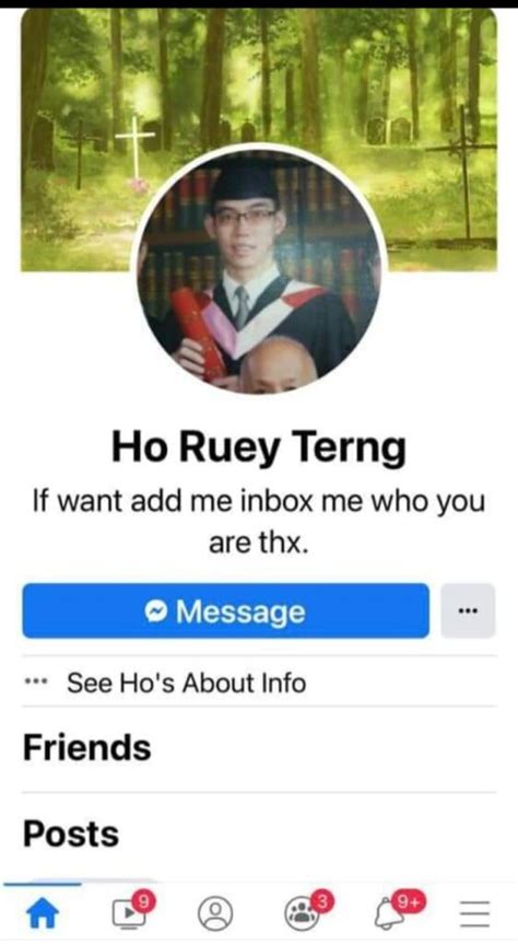 Hina Agong Polis Siasat Pemilik Akaun Facebook Hi Ruey Terng Edisi 9