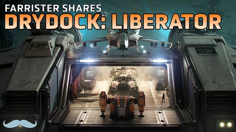 Drydock Anvil Liberator Star Citizen 4K YouTube