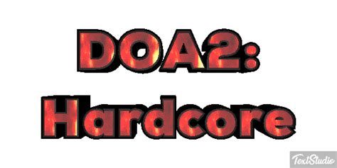 Doa Hardcore Videogame Animated Logo Designs