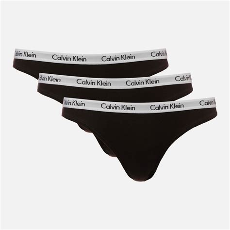Calvin Klein Women S Pack Bikini Briefs Black TheHut
