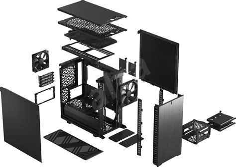 Fractal Design Define 7 Mini Black Solid za 2 989 Kč - Počítačová skříň ...