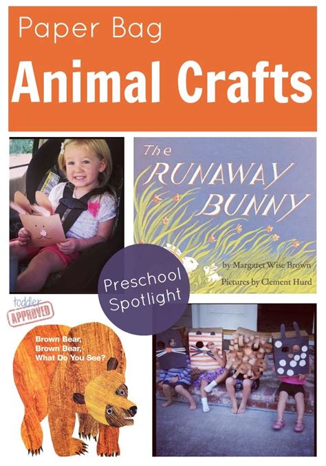 Toddler Approved!: Paper Bag Animal Crafts {Preschool Spotlight}