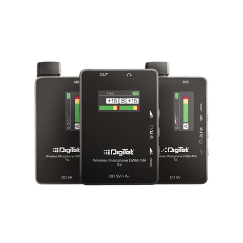 Digitek DWM 104 Wireless Microphone System