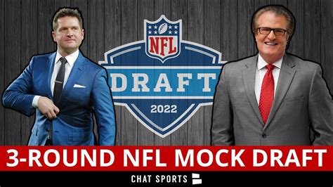 Mel Kiper And Todd Mcshay 2022 Nfl Mock Draft New 3 Round Rotating