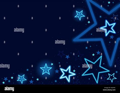 Blue Stars Background Stock Vector Image & Art - Alamy