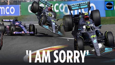 I AM SORRY Lewis Hamilton Admits Fernando Alonso Crash Was HIS Fault