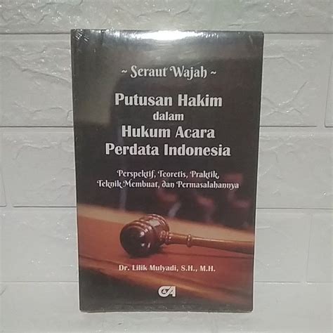 Jual Putusan Hakim Dalam Hukum Acara Perdata Indonesia Perspektif