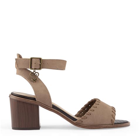 Buy Ginger Mary Taupe Ankle Strap Heel Online Truworths