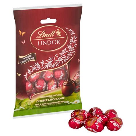 Lindt Lindor Double Chocolate Easter Mini Eggs Ocado