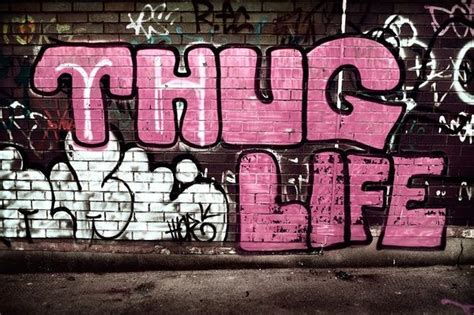 Thug Life. Street Art. Graffiti. | Thug life wallpaper, Graffiti, Thug life