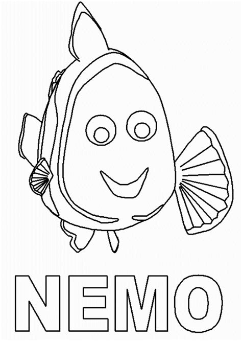 Dessins De Coloriage Nemo Imprimer Sur Laguerche Page