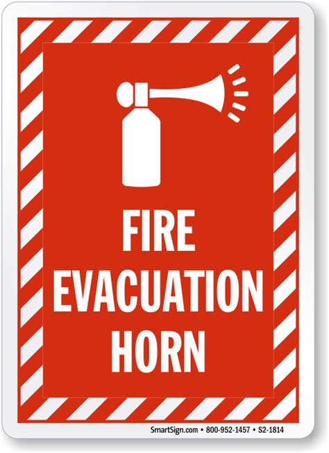 Fire Evacuation Signage