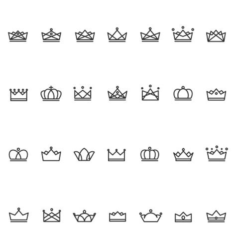 Crown Outline Vector Images (over 29,000)