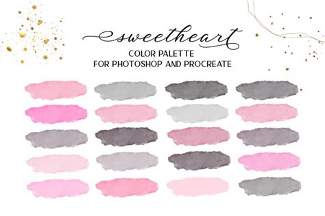 Sweetheart Color Palette For Photoshopprocreate