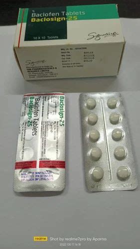 Baclofen Tablets Ip At Rs Stripe Baclofen Tablets In Nagpur Id