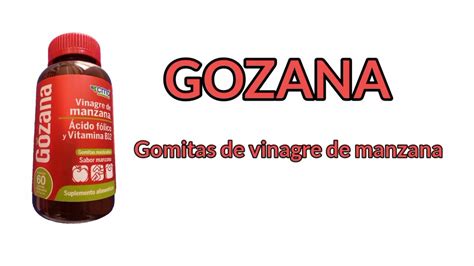 Gozana Gomitas De Vinagre De Manzana De Farmacias Similares Youtube