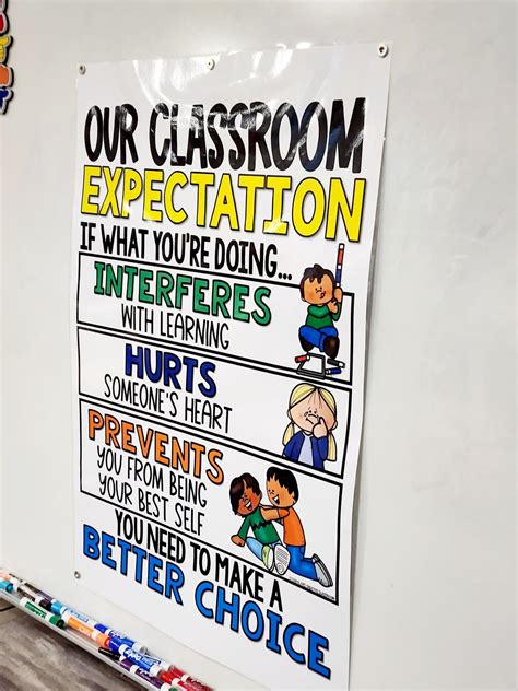 Our Class Expectation Anchor Chart Hard Good Version 1 Etsy