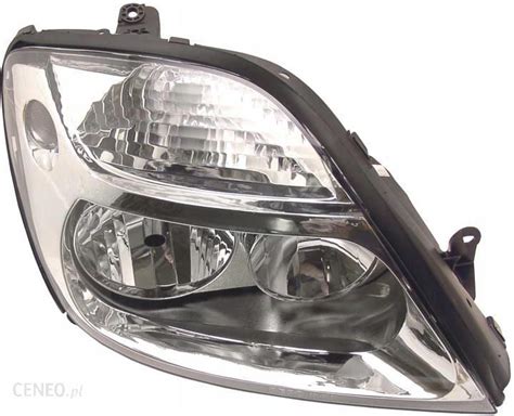 Lampa Przednia Abakus Reflektor Depo Prawy Renault Scenic H7 H1 Chrom