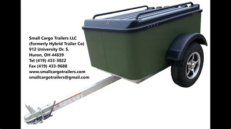 Small Enclosed Cargo Trailer