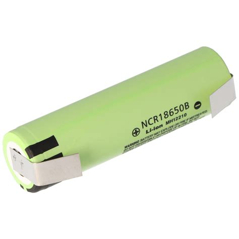 Panasonic NCR18650B 3,6V - 3,7V 3400mAh Li-Ion-Akku 18,2x65,25mm mit ...