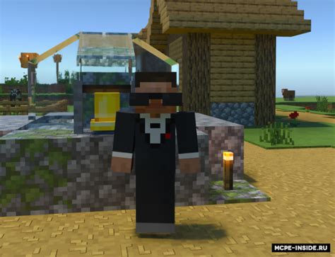 Солнцезащитные очки / Моды для Майнкрафт / Minecraft PE Inside