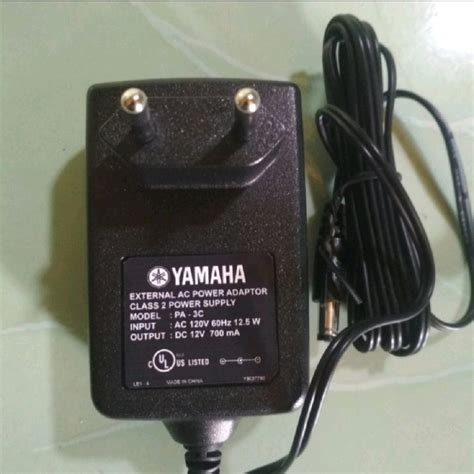 Jual Adaptor Keyboard Untuk Keyboard Yamaha Psr E Pa C Original Pabri