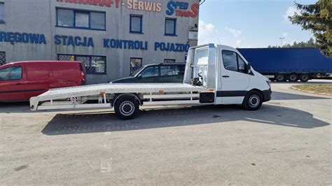 Mercedes Sprinter Vw Crafter Autolaweta Laweta Najazd Alu Kielce