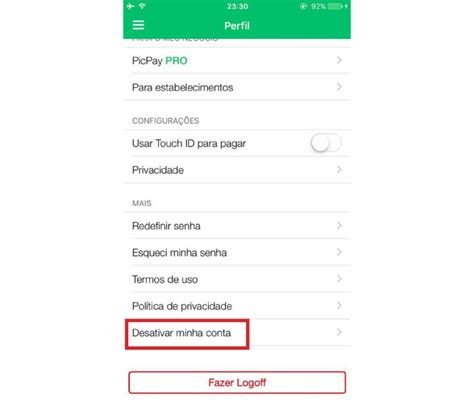 Como Cancelar E Excluir A Conta Do PicPay Produtividade TechTudo