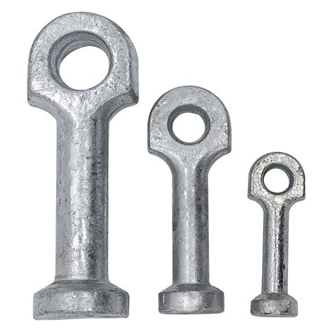 Carbon Steel Spherical Head Precast Forged Lifting Eye Anchor Lifting