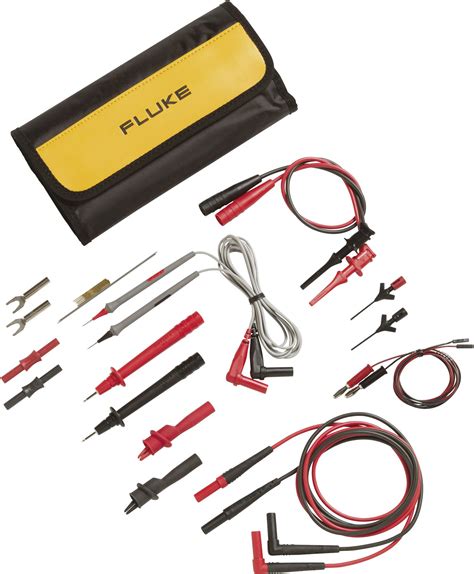 Fluke TL82 Test Lead Kit Banana Jack 4 Mm Banana Jack 4 Mm Red