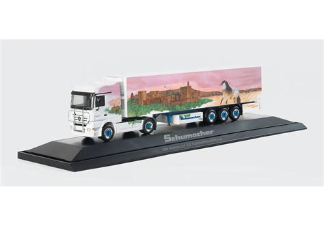 Herpa Mercedes Benz Actros Lh K Hlkoffer Sattelzug Schumacher