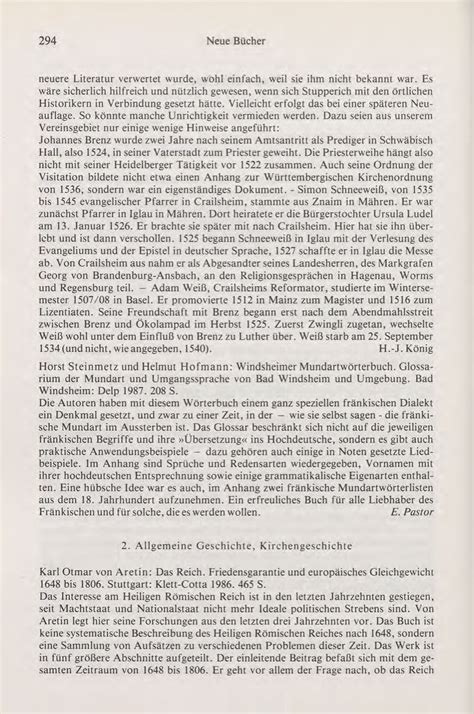 PDF Rezension Von Von Aretin Karl Otmar Das Reich