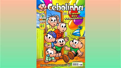 Cebolinha Em A Idade Dos Cebolinhas Gibis Quadrinhos YouTube