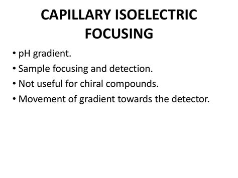 ISOELECTRIC FOCUSING PPT - SLIDE SHARE