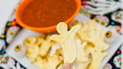 Air Fryer Tortilla Chips For Halloween Corn Or Flour Ginger Casa