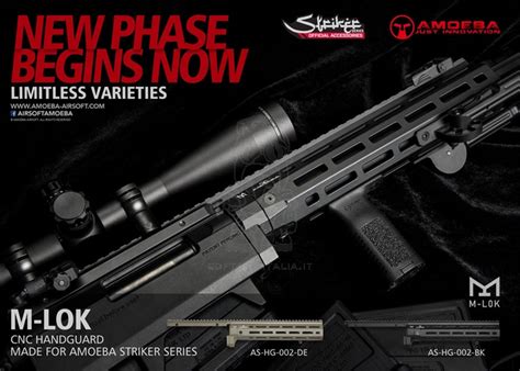 Ares Amoeba Cnc Handguard For Amoeba Striker Series