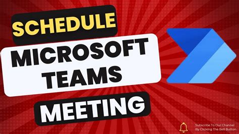 Schedule A Meeting In Microsoft Teams Using Power Automate Power