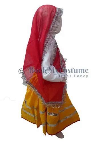 Haryana State Traditional Thel Costume For Girls And Women Fancy