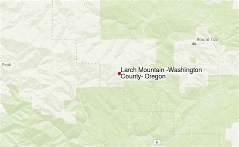 Larch Mountain (Washington County, Oregon) Mountain Information