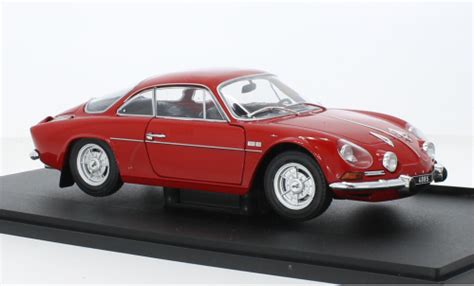 Miniature Alpine A110 1 18 Solido Renault 1600S Rouge 1969 1 18