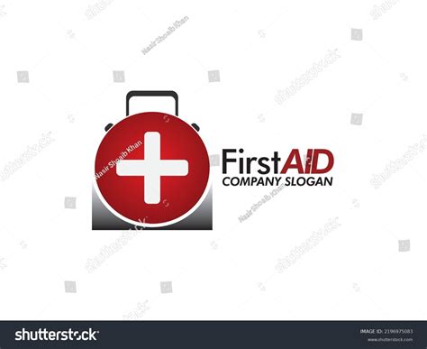 First Aid Kit Logo Design Template Stock Vector (Royalty Free ...